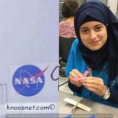 "ناسا" تستضيف الطالبة الفلسطينية اسراء لعرض مشروعها
